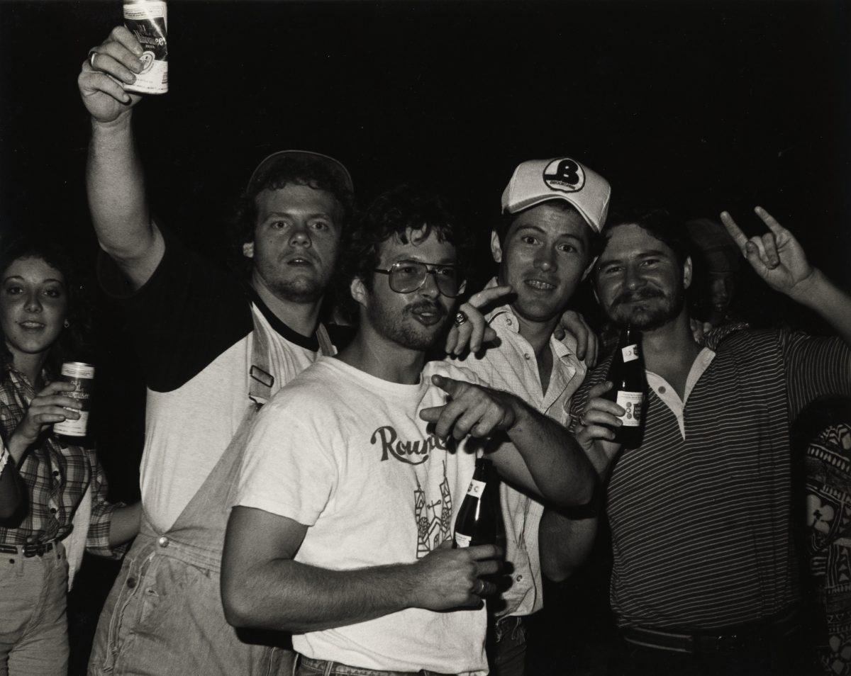 
				Five alumni of Sam Houston State University enjoy Lone Star and Pabst Blue Ribbon beer while partying-it-up in the 1980’s. Yvonne Gary of Riverside, mother of the late Claude Gary, a photographer for SHSU in the 1980’s recently reached out to The Houstonian with several photographs she had held onto since her son’s passing in 1998. Prior to falling ill with colon cancer, Claude Gary owned Rubins Studio in Midland, Texas. If you have any information regarding the subjects in this photograph, please contact The Houstonian by emailing editorial@houstonianonline.com 		