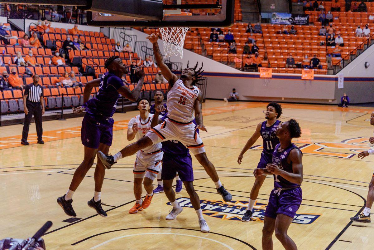 Bearkats lose to Lumberjacks, fall to No. 3 seed in Conference