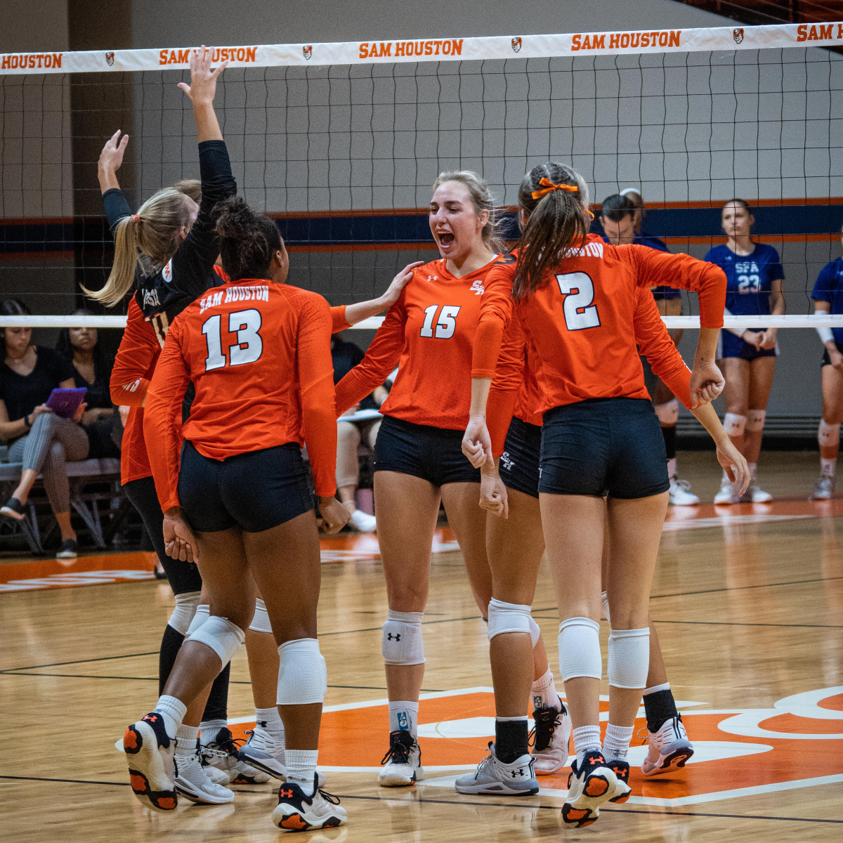 SH Volleyball vs SFA Photostory