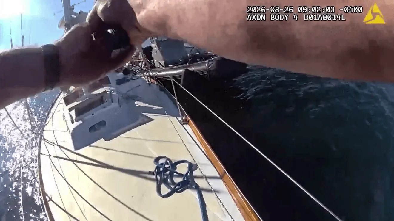 Newport Police Release Body Camera Video of Fatal Shootout on Stolen Sailboat After August Harbor Confrontation