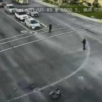 Traffic closure on U.S. 89 in Murray after a motorcycle crash