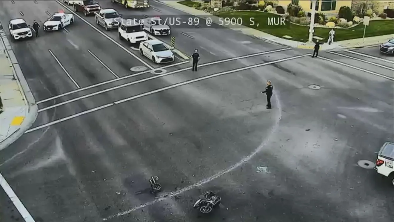 Traffic closure on U.S. 89 in Murray after a motorcycle crash