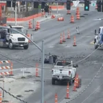 Police investigate a deadly head-on crash near Las Vegas Boulevard and Carey Avenue in North Las Vegas