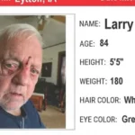 Official advisory notice for missing 84-year-old Larry Williams in Sac County, Iowa