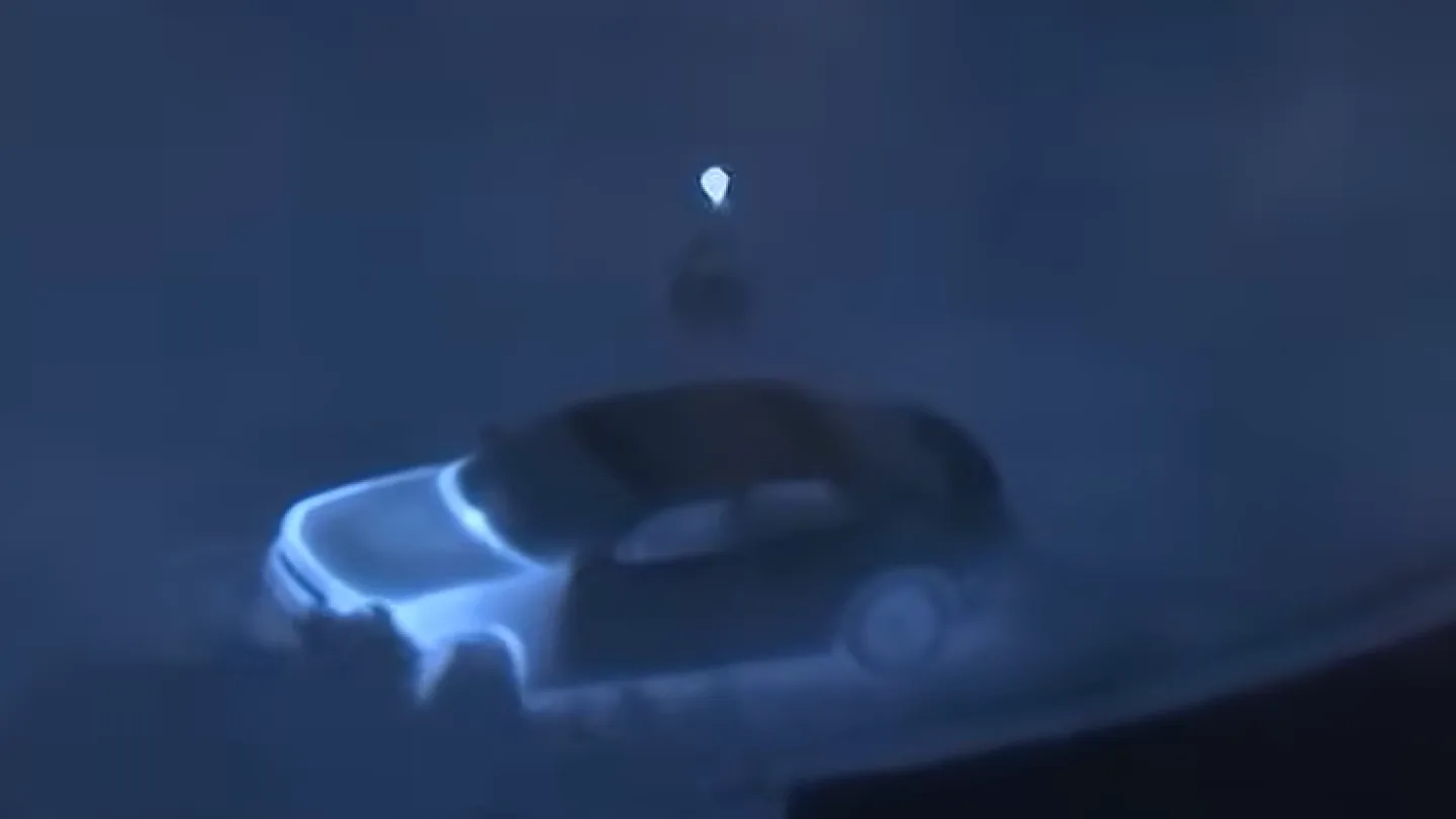 Police body camera view of officers during an armed standoff in Henderson, Nevada