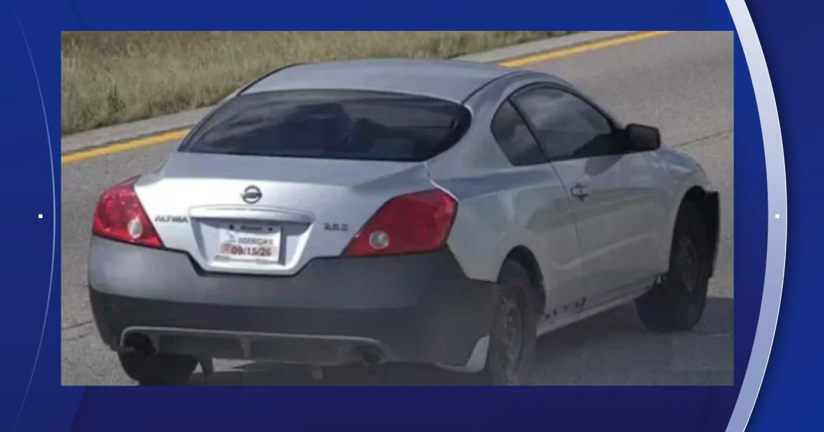 Kansas City police seek a gray Nissan Altima linked to a homicide near 42nd and Troost